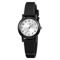 skmei 1659 small dial lady urban fashion light wristwatch 25mm dial with leather strap